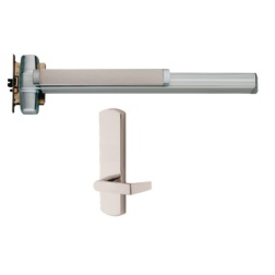 Von Duprin Mortise Lock Exit Device With Passage Lever Trim Mortise Exit Devices