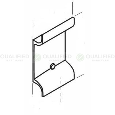 Corbin Russwin Dummy Pull Trim for ED8000 Series Exit Device Exit Devices / Panic Bars