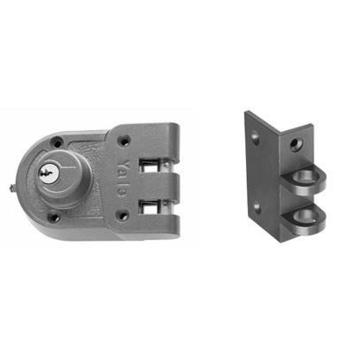 Yale 197-1/4 Auxiliary Jimmy Proof  Double Cylinder Deadlock