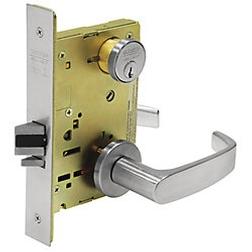 Sargent Office or Entry Function Complete Mortise Lock with Lever and Rose. Mortise Locks