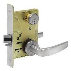 Sargent Electromechanical Fail Secure Mortise Lock with Lever and Rose Mortise Locks