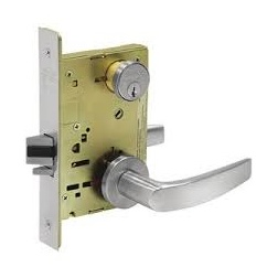 Sargent Dormitory or Exit Function Complete Mortise Lock with Lever and Rose. Mortise Locks